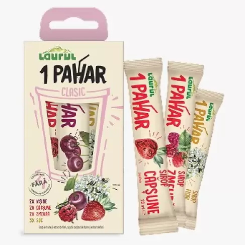 Cutie 9 Plicuri Sirop De Fructe Laurul